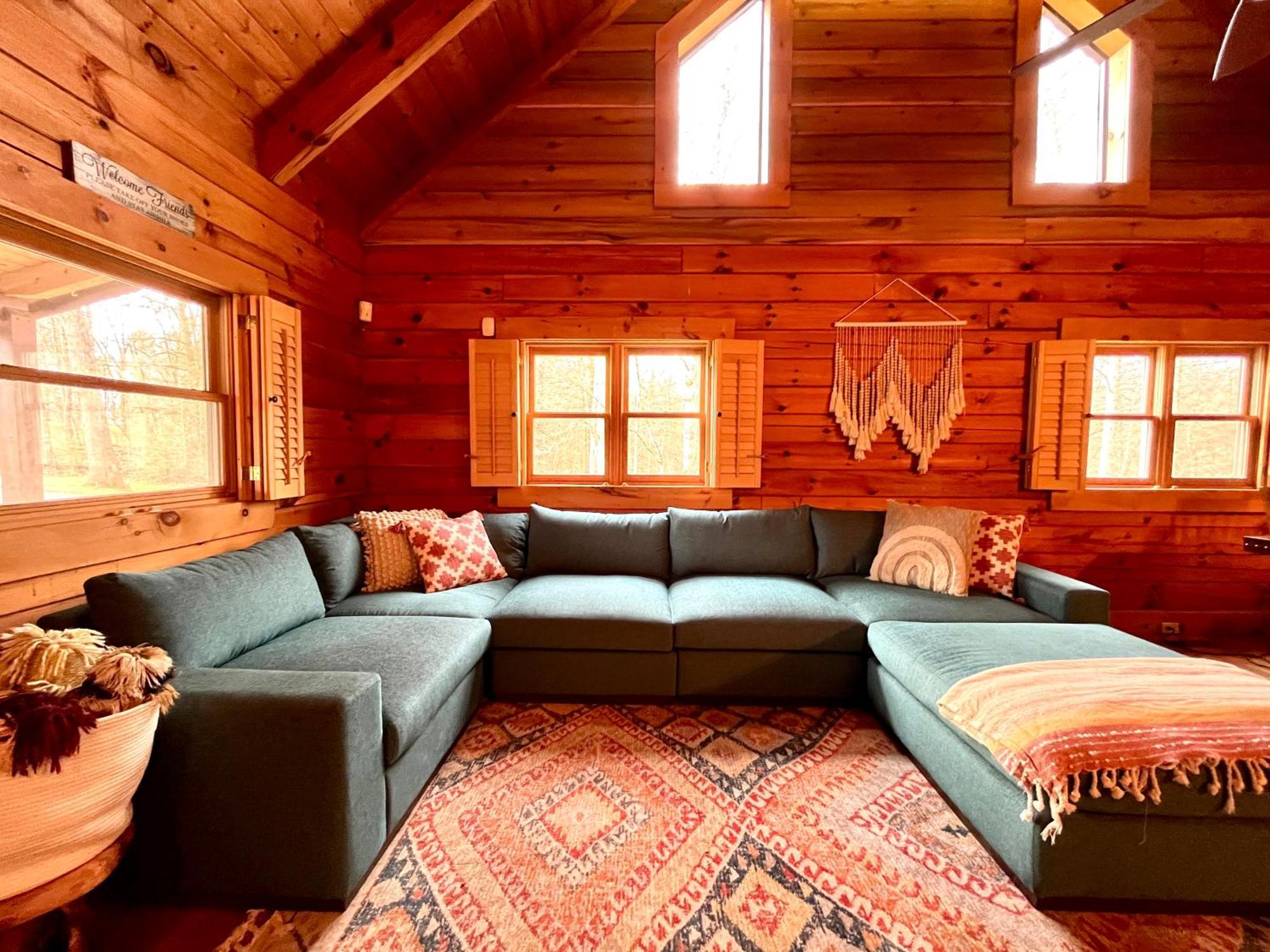 Beautiful Cabin On 83 Acres Near New River Gorge National Park Hico Exterior foto